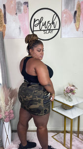 Black Crop Top plus