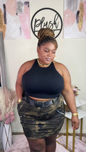 Load image into Gallery viewer, Black Crop Top plus