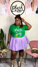 Load image into Gallery viewer, Let’s Mardi Gras Black Tee(Sm-2x)