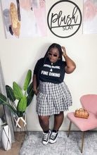 Load image into Gallery viewer, Tennis Barbie Plaid(1x-3x)