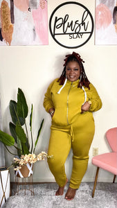 So Hood Olive Mustard (1x-3x)