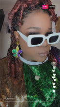 Load image into Gallery viewer, Sequins Fleur De lis Earrings