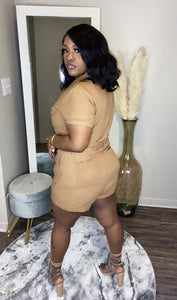 I mean business deep camel (Sm-xl)