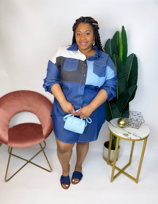 Kelsey Denim Dress
