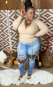 No strings Attached top Nude