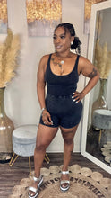 Load image into Gallery viewer, Lounge Romper ash blk sm-xl