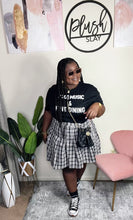 Load image into Gallery viewer, Tennis Barbie Plaid(1x-3x)