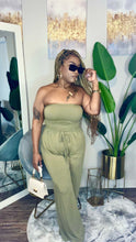 Load image into Gallery viewer, Saweetie Jumpsuit khaki sm-xl