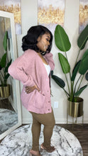Load image into Gallery viewer, Cardi  rose (xs-3x)