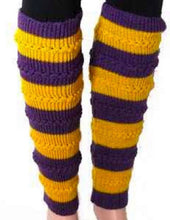 Load image into Gallery viewer, Mardi Gras Leg Warmers