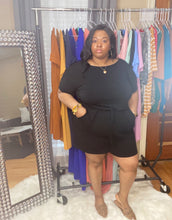 Load image into Gallery viewer, Karma Romper Black