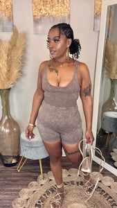 Lounge Romper mocha sm-xl