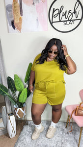 New Vibes olive mustard
