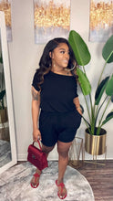 Load image into Gallery viewer, Karma Romper Black