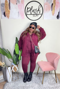 Big Burr 2 Burgundy (1x-3x)