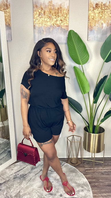 Karma Romper Black