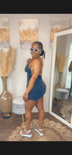 Load image into Gallery viewer, Lounge Romper ash blk sm-xl